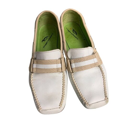 Maggio & Rosetto womens car shoes slip on loafer casual size 9.5 leather - Picture 2 of 7